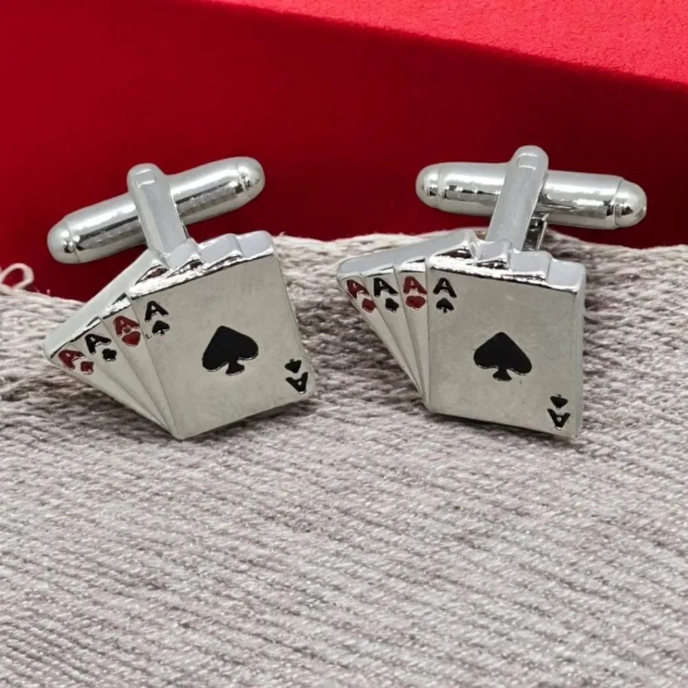 Boutique four aces cufflinks
