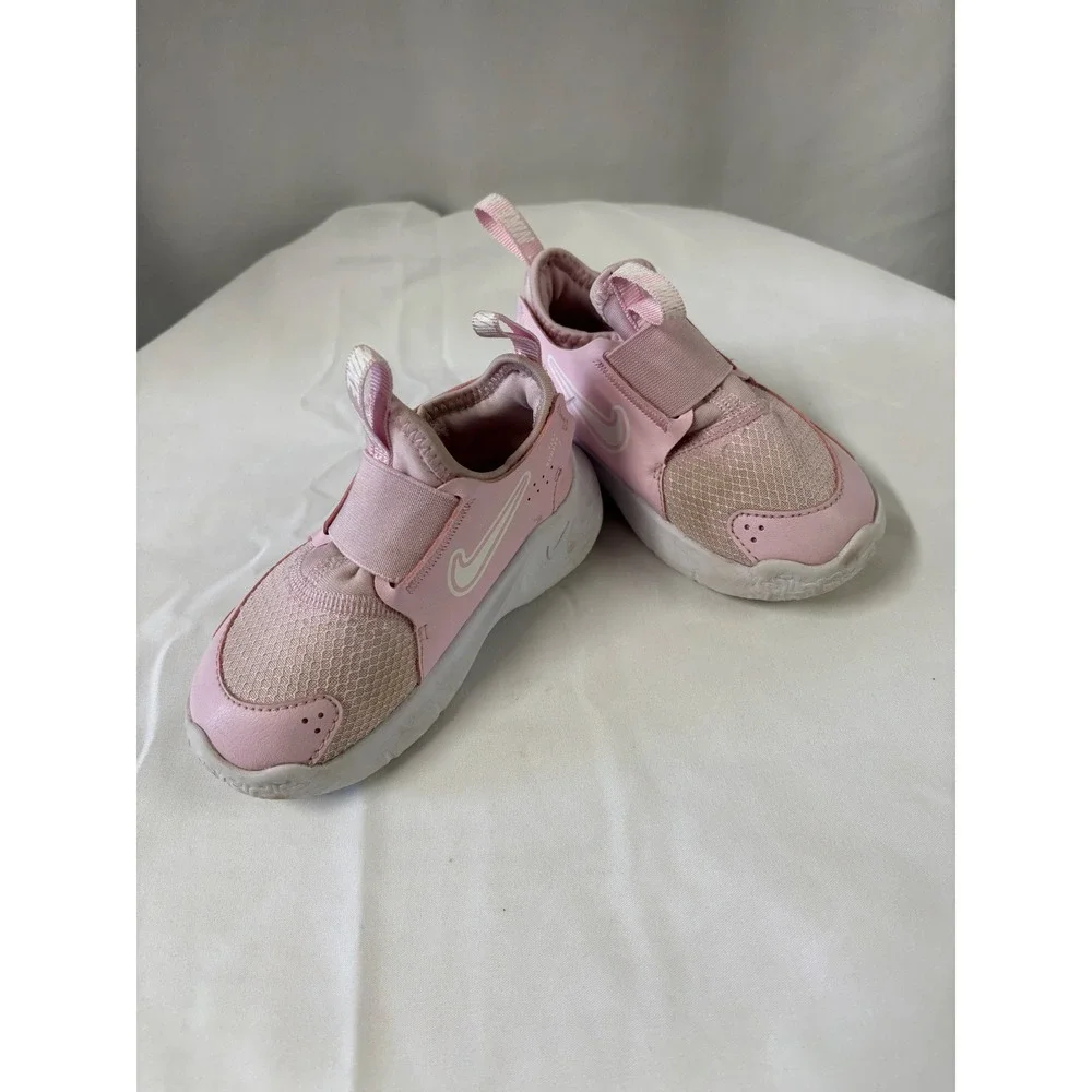 Nike Pink Toddler Flex Runner Shoes Slip On‎ Athletic Sneakers Kids Size 7