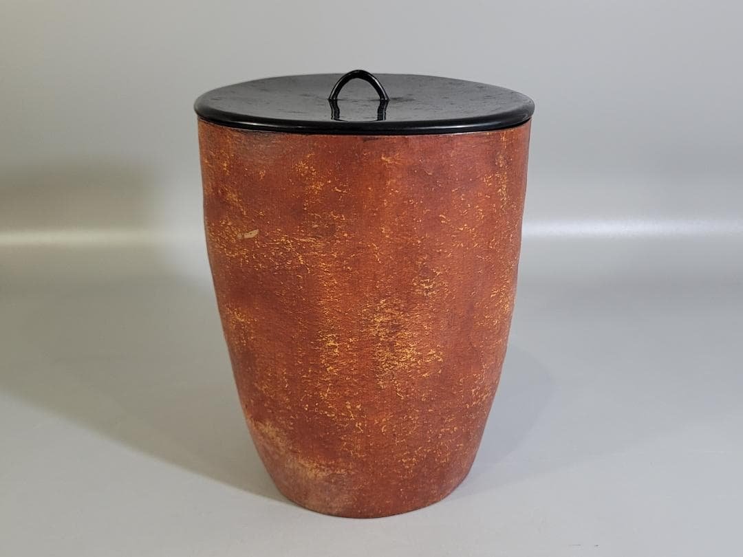 DT351 Tea Ceremony Utensils Hyosen-do Ware Hyō Mizusashi with Original Box