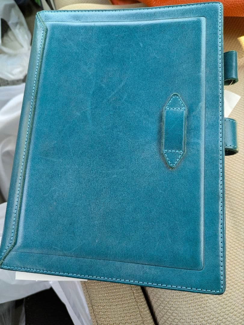 Weekend Sale! [Ultra Rare Limited Color] Davinci Roroma Classic A5 Size Turquoise