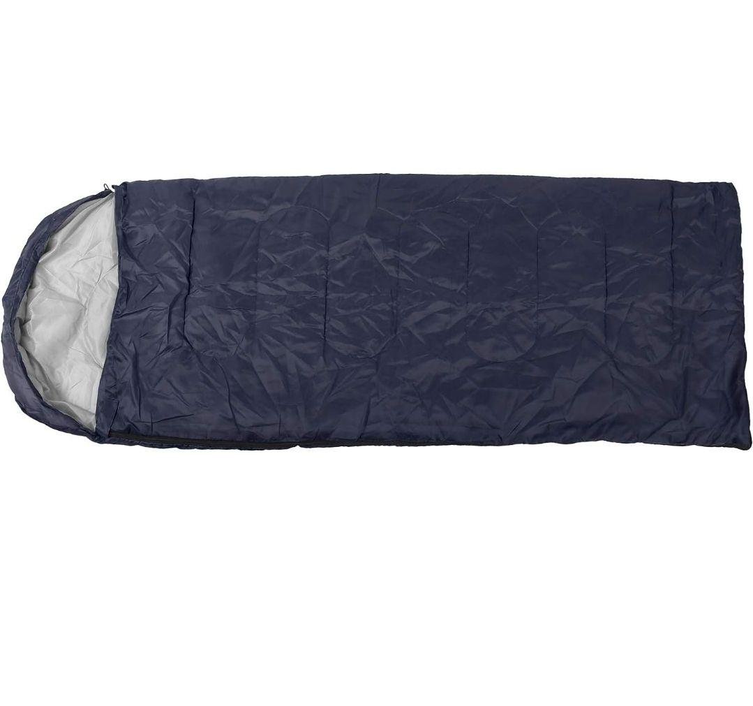 Sleeping Bag, Cylindrical, Mummy Bag, Camping, Outdoor, Car Camping, Navy